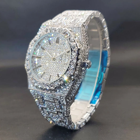 Octagonal Luxury Diamond Watch™