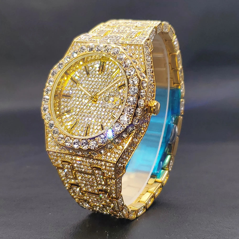 Octagonal Luxury Diamond Watch™