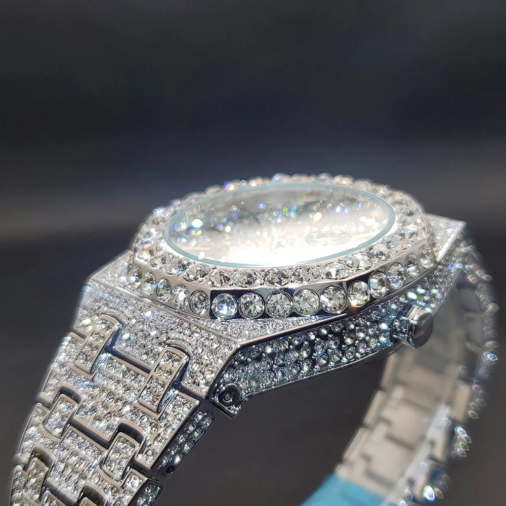 Octagonal Luxury Diamond Watch™