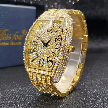 Bold Gold Tonneau Watch™